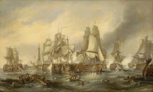 Die Schlacht von Trafalgar, 21. Oktober 1805