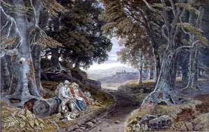 Müde Wanderer