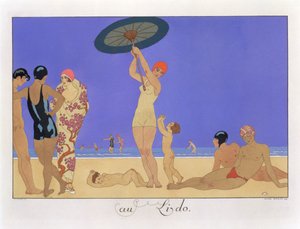 Am Lido (graviert von Henri Reidel)