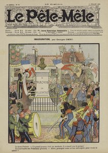 Einweihung. Illustration für Le Pele-Mele von Georges Antonin Henri Mory