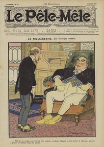 Der Milliardär (Illustration für Le Pele-Mele, 1906) von Georges Antonin Henri Mory