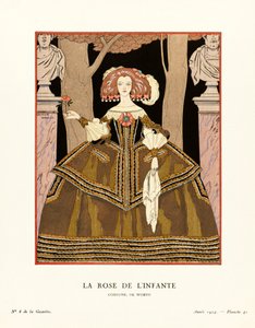 Illustration aus Gazette du Bon Ton von Georges Barbier