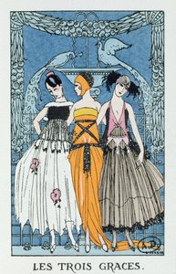 Die drei Grazien von Georges Barbier