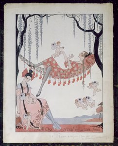 Wovon träumen junge Frauen? 1918 von Georges Barbier