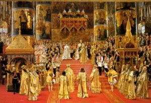 Krönung von Kaiser Alexander III., 1888