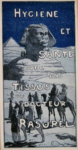 Werbung für Doctor Rasurel Bandagen von Georges Bertin Scott