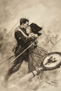 Für Liebe und Vaterland, 1914 von Georges Bertin Scott