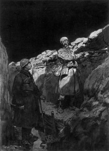 Der Wächter des Zinnenkranzes, 1915 von Georges Bertin Scott