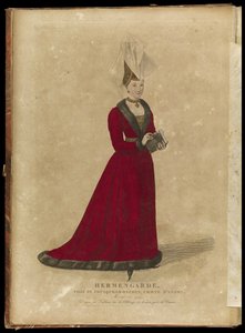 Ermengarde von Anjou, Herzogin von Aquitanien und Bretagne, späte 18. Jahrhundert