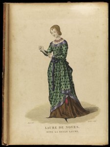 Laura de Noves 1310-1348, spätes 18. Jahrhundert