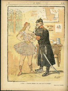 Illustration von Georges Leonnec (1881-1940) in Le Rire von Georges Leonnec