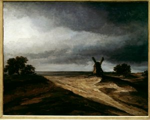 Die Umgebung von Montmartre von Georges Michel
