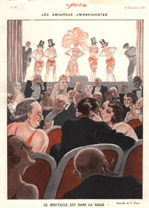 Le spectacle dans la salle, Illustration aus 