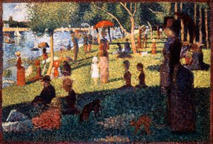 Ein Sonntagnachmittag auf der Insel La Grande Jatte, 1884-1886