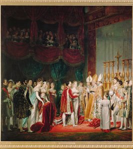Die Hochzeit von Napoleon I. und Marie Louise von Habsburg-Lothringen von Georges Rouget