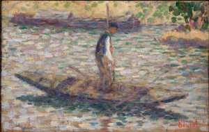 Ein Fischer von Georges Seurat