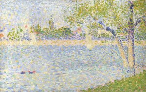 Die Seine von der Grande Jatte aus gesehen von Georges Seurat