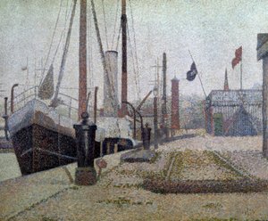 La Maria, Honfleur von Georges Seurat