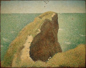 Le Bec du Hoc, Grandcamp von Georges Seurat