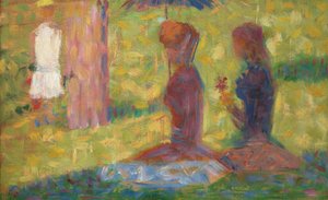 Studie von Figuren für "La Grande Jatte" von Georges Seurat