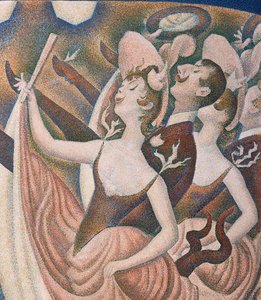 Der Can-Can von Georges Seurat