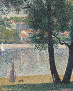 Die Seine bei Courbevoie von Georges Seurat