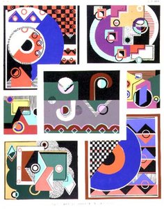 Geometrische Designs, Album Nr.1, veröffentlicht Ende der 1920er Jahre