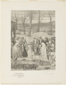 Pastorales Leben der Heiligen Geneviève (Mittelteil)