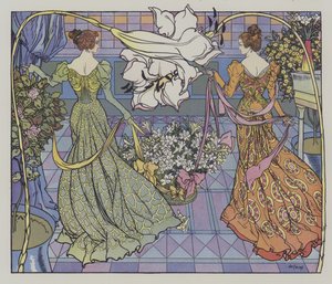 Lilienfest in den Vereinigten Staaten von Georges de Feure