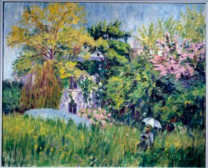 Der Garten von Bonnieres (Detail) von Georgette Agutte