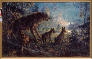 Eine Begegnung im Wald