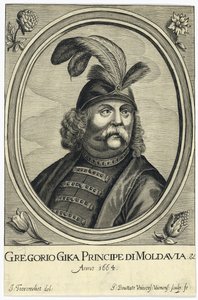 Grigore I Ghica (Ghika) (1628-1675), Fürst der Walachei von Gerard Bouttats