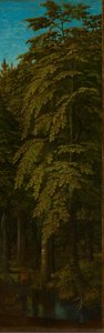 Ansicht in einem Wald, um 1505-1515 von Gerard David