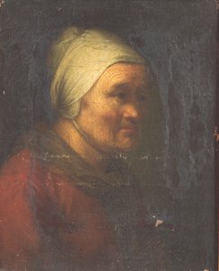 Eine alte Frau