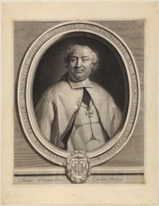 Porträt von Nicolas Parfaict von Gérard Edelinck