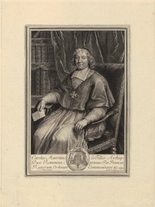 Porträt von Raimond Poisson von Gérard Edelinck