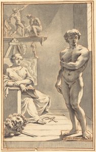 Allegorie der Skulptur von Gerard Houten