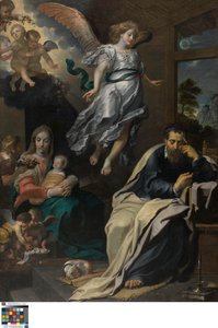Der Traum des heiligen Josef von Gerard Seghers