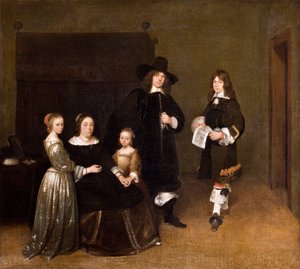 Porträt einer Familie, 1656