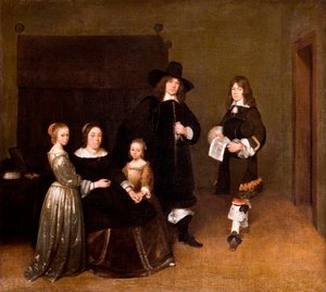 Familienporträt von Gerard ter Borch