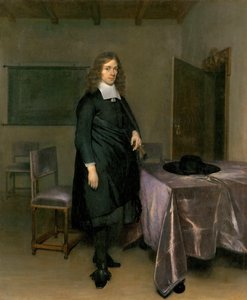 Porträt eines Mannes von Gerard Terborch