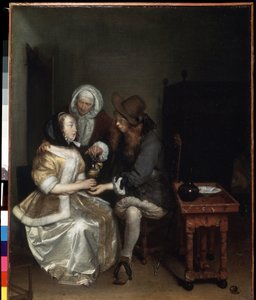 Ein Glas Limonade von Gerard Terborch