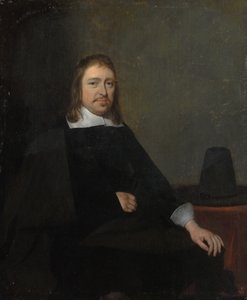 Porträt eines sitzenden Mannes, späte 1650er oder frühe 1660er Jahre