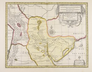Paraguayo prov. de Rio de la Plata mit angrenzenden Regionen Tucuman und S.ta Cruz de la Sierra