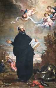 Heiliger Ignatius von Loyola von Gerard & Wildens Jan (1586 1653) Seghers