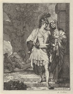 Aeneas und die Sibylle von Cumae von Gerard de Lairesse