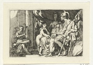 Aeneas erzählt Dido von seinem Schicksal von Gerard de Lairesse