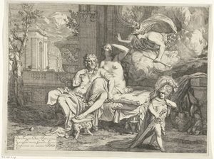 Merkur befiehlt Kalypso, Odysseus gehen zu lassen