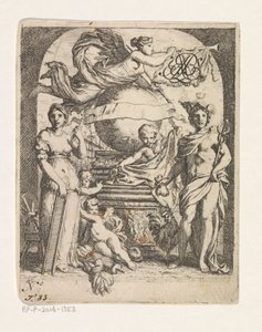 Merkur und die Webkunst von Gerard de Lairesse