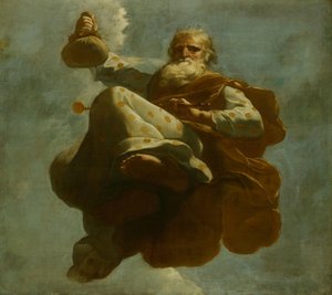 Plutus: Allegorische Darstellung der Pflege von Leprakranken und geistig Behinderten von Gerard de Lairesse